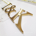 Custom Shop Store Front Metal Logo Light Up Letter Office Commercial Business Reception Led Signs 3d Signage Backlit